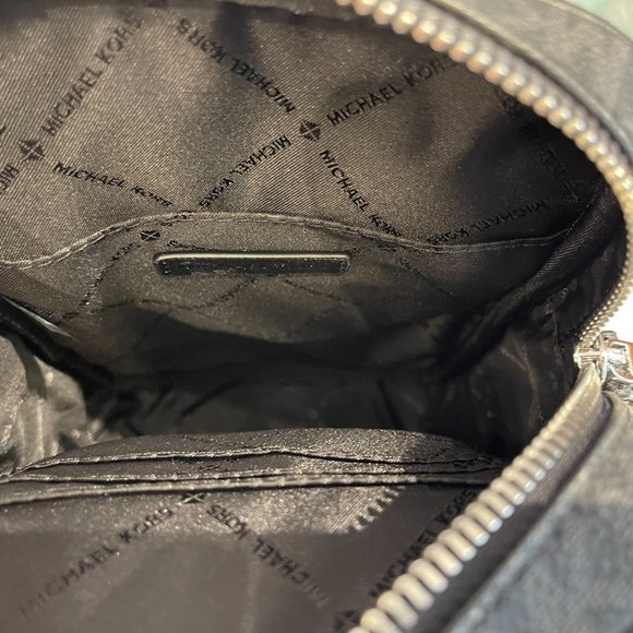 Michael Kors JST Chain Crossbody Bag MK Black - Picture 10 of 11
